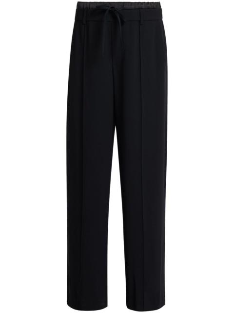 crepe palazzo pants
