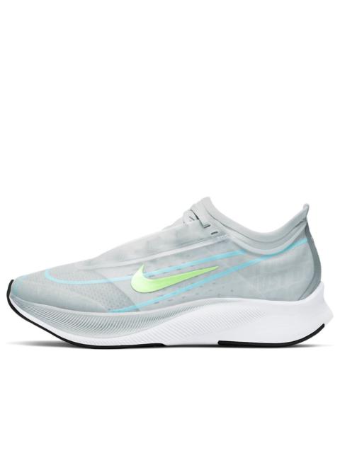 (WMNS) Nike Zoom Fly 3 Grey/Green AT8241-003