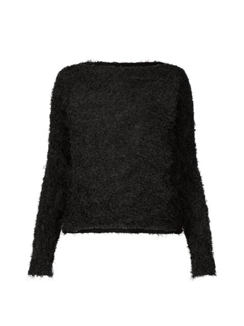 SHIFTED FUZZY PLEATS