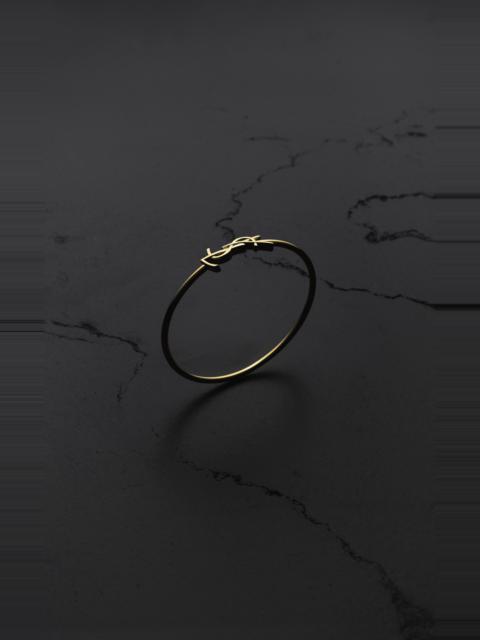 CASSANDRE HINGED BANGLE IN 18K YELLOW GOLD