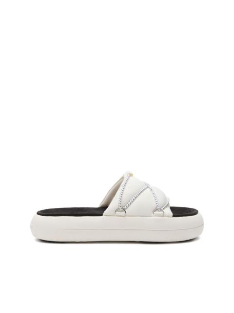 Icon rope-detail platform sandals