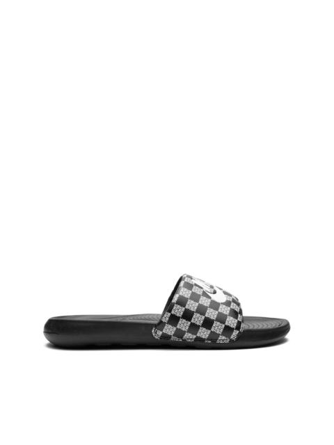 Victori One logo-print slides
