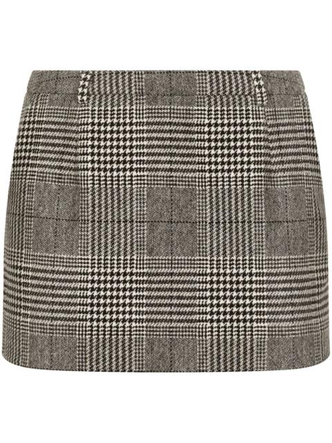 tartan check skirt
