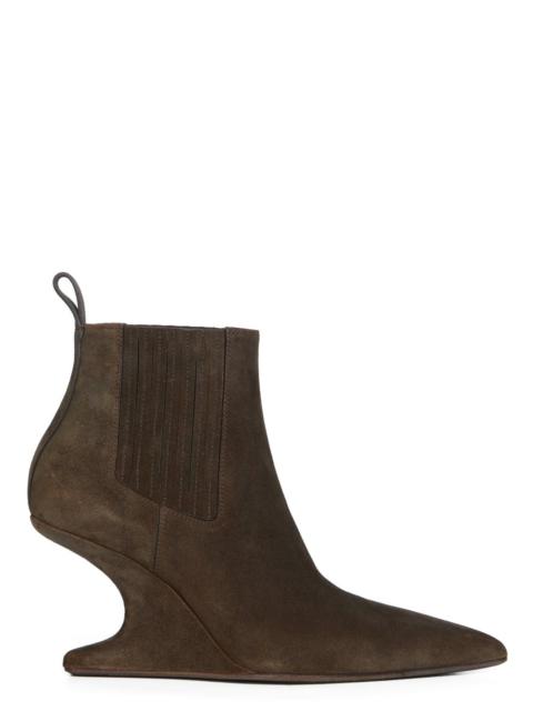 Brown Concordians Runway Ankle Sharp Boots