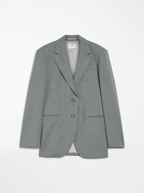 BAFFO Oversized stretch wool blazer