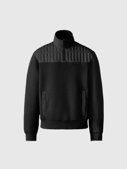 COREY Hybrid Down Quarter-Zip Sweater