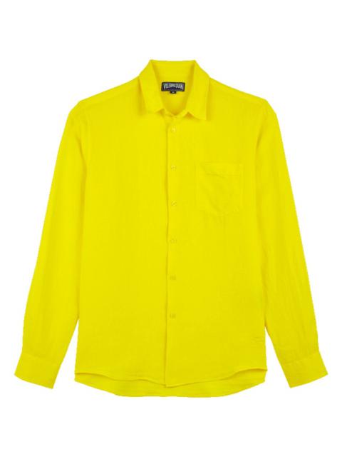 Unisex Cotton Voile Light Shirt Solid