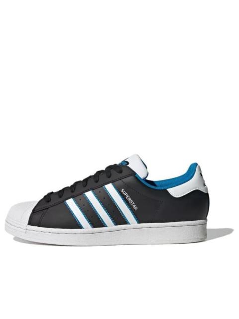 adidas Superstar 'Black Bright Blue' ID4672
