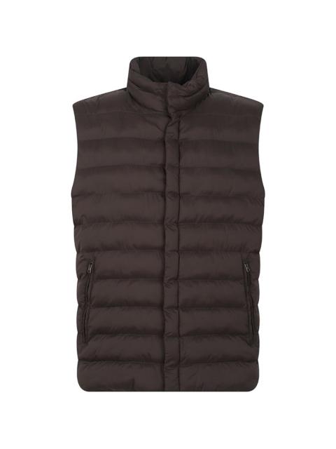 zip-up padded gilet