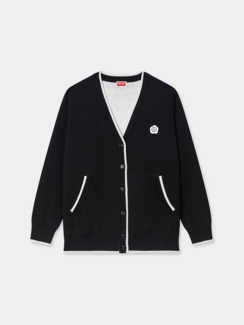 'Boke Flower 2.0' embroidered cardigan in cotton and wool