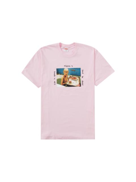 Supreme Gummo Bathtub Tee Light Pink