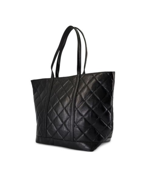 quilted tote bag