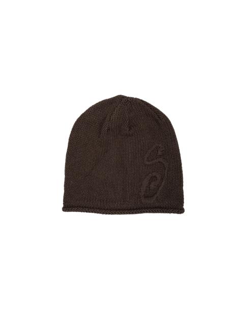 Stüssy S Knit Skullcap Brown