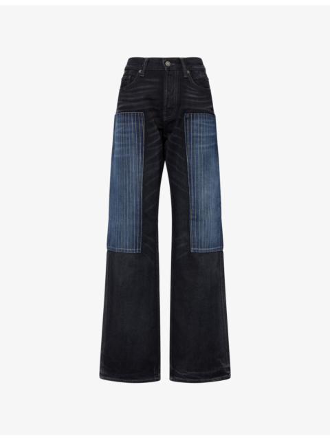 Patchwork Tokyo Denim Jeans