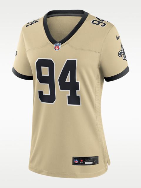 Cameron Jordan New Orleans Saints Women’s Nike NFL Game Jersey