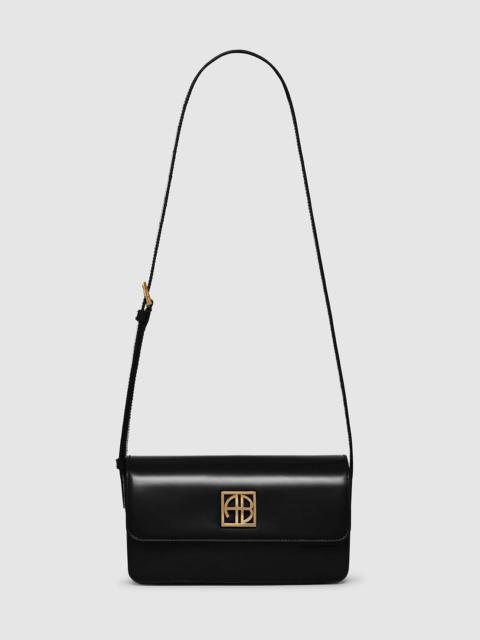Elly Crossbody Bag - High-Shine Black