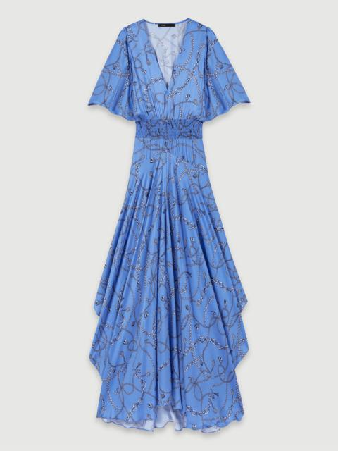 Patterned maxi dress