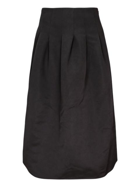 Satin Midi Skirt