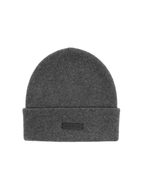 logo-patch beanie