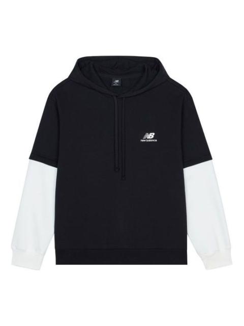 New Balance Colorblock Shoulder Drop Couple Style Black AMT13342-BK