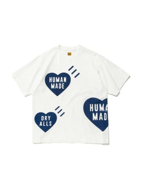 Human Made Big Heart T-Shirt White Navy