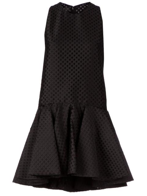 perforated dress