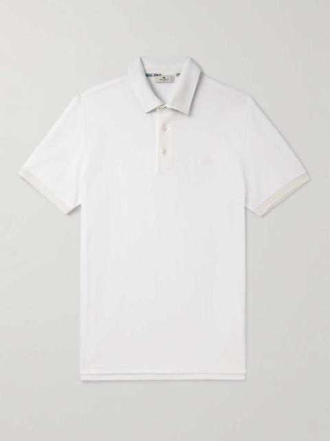 Logo-Embroidered Cotton-Piqué Polo Shirt