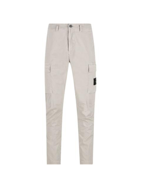 cargo-pocket trousers