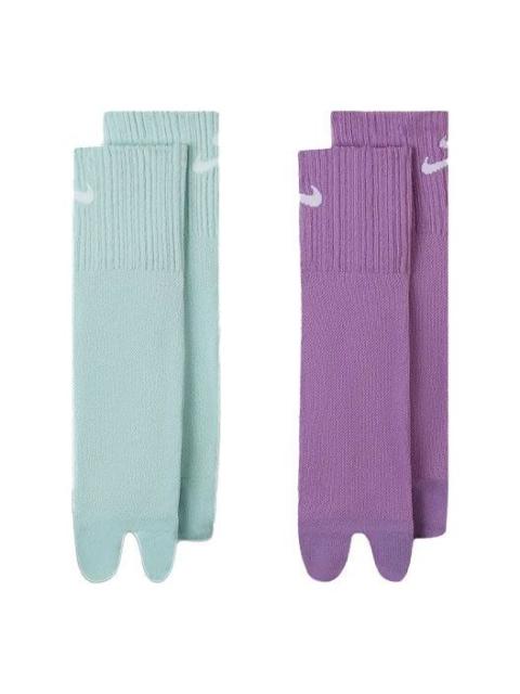 Nike Unisex Wildcard Ankle Sports Socks 2-Pairs Multicolor Multi-color CK0106-908