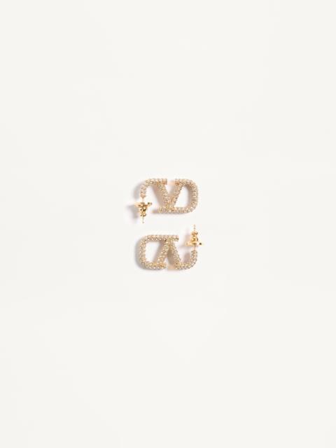 VLOGO SIGNATURE METAL EARRING