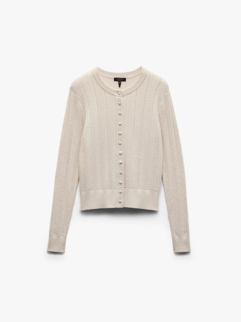 Francesca Wool-Blend Cardigan