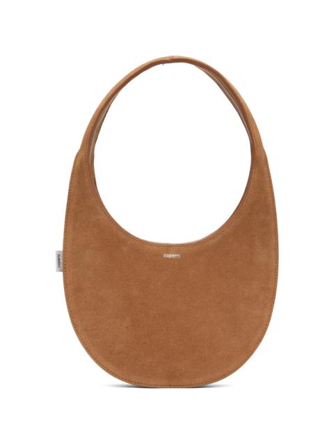 Tan Double Gusset Swipe Bag