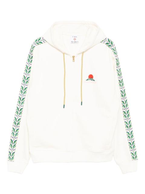 Laurel tape pocket zip hoodie jacket