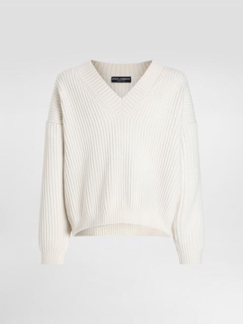 Sweater with sequins