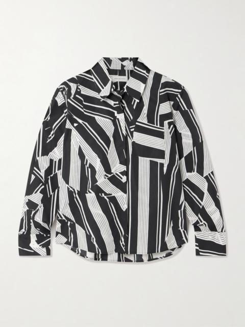 Printed Cotton-poplin Shirt