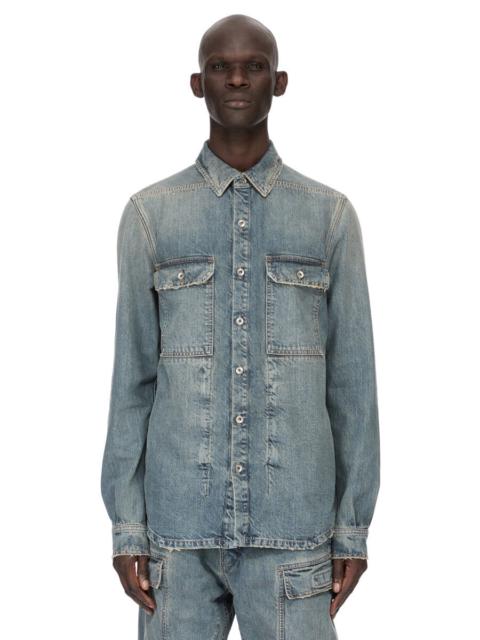 Denim Outershirt Washed Indigo