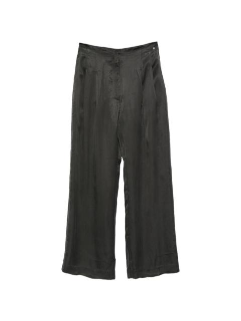 Tratty wide-leg trousers