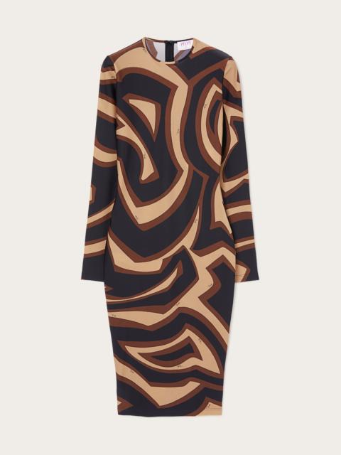 LABIRINTO PRINT LYCRA DRESS
