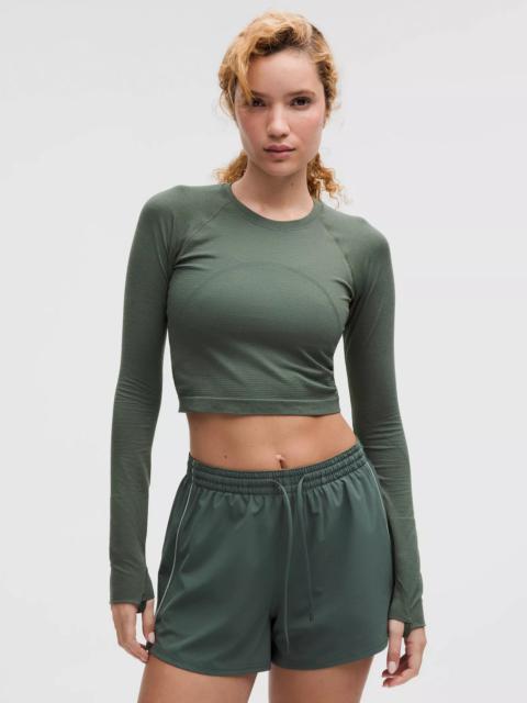 Swiftly Tech Cropped Long-Sleeve Shirt 2.0
