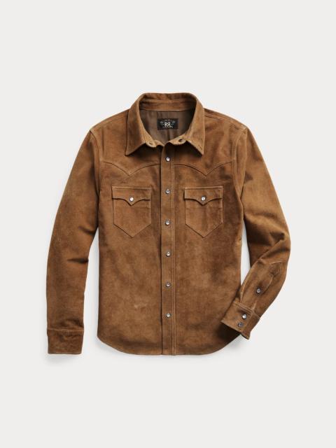 Suede Western Shirt Jacket