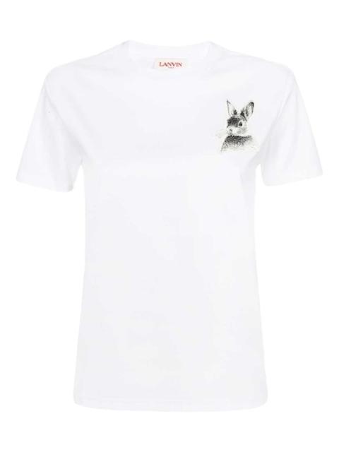 rabbit-patch T-shirt