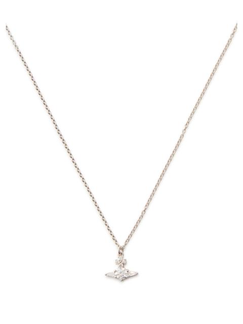 Vivienne Westwood The Ofelia Crystal-embellished Silver Necklace