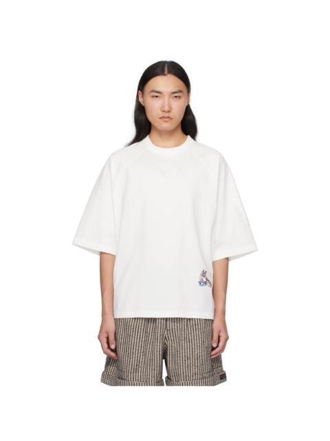 White Soft Cotton Jersey T-shirt