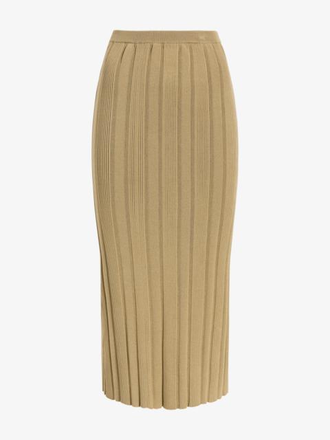 Ryanne Skirt in Column Rib