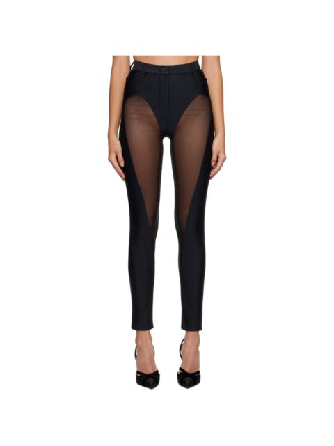 Black Cutout Leggings