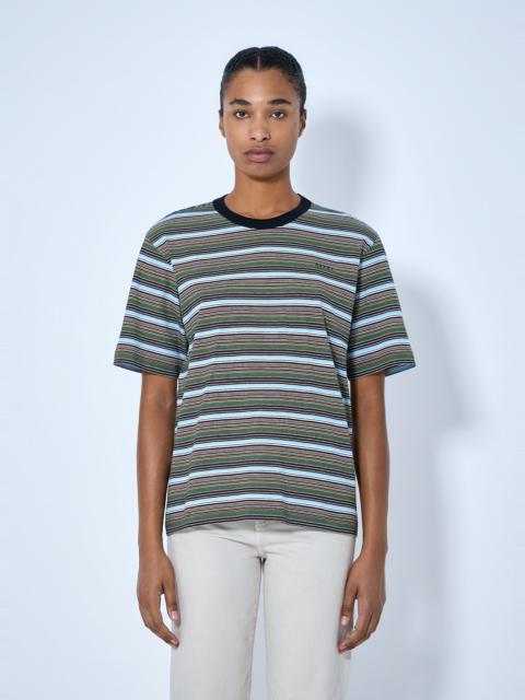 Striped Crewneck T-Shirt