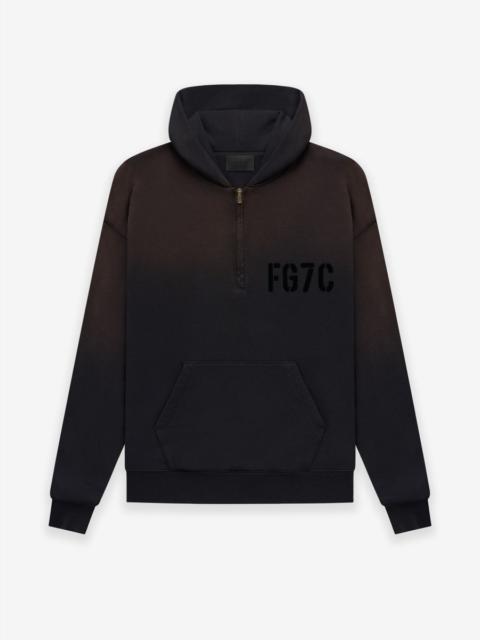 Long Sleeve Half Zip Hoodie
