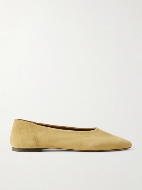 Slip Suede Ballet Flats
