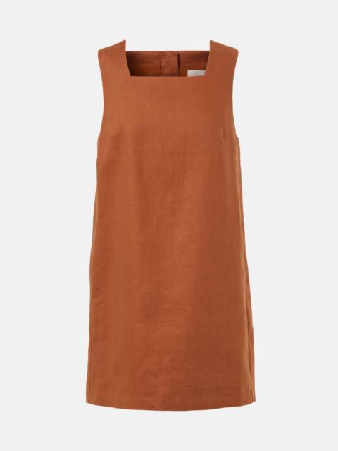 Rio linen shift dress