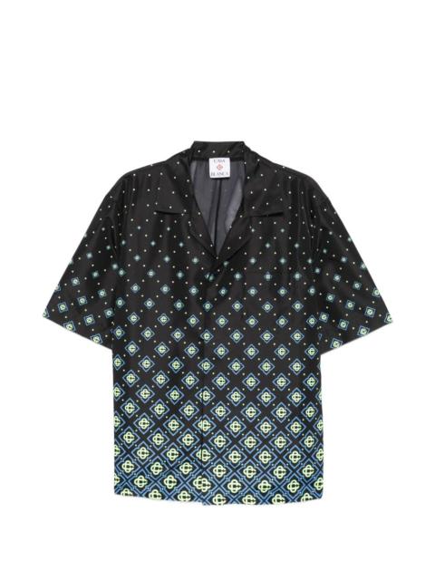 geometric pattern shirt